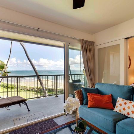Waipouli Beachfront Condo With Balcony And Ocean Views Kapa'a Exteriör bild