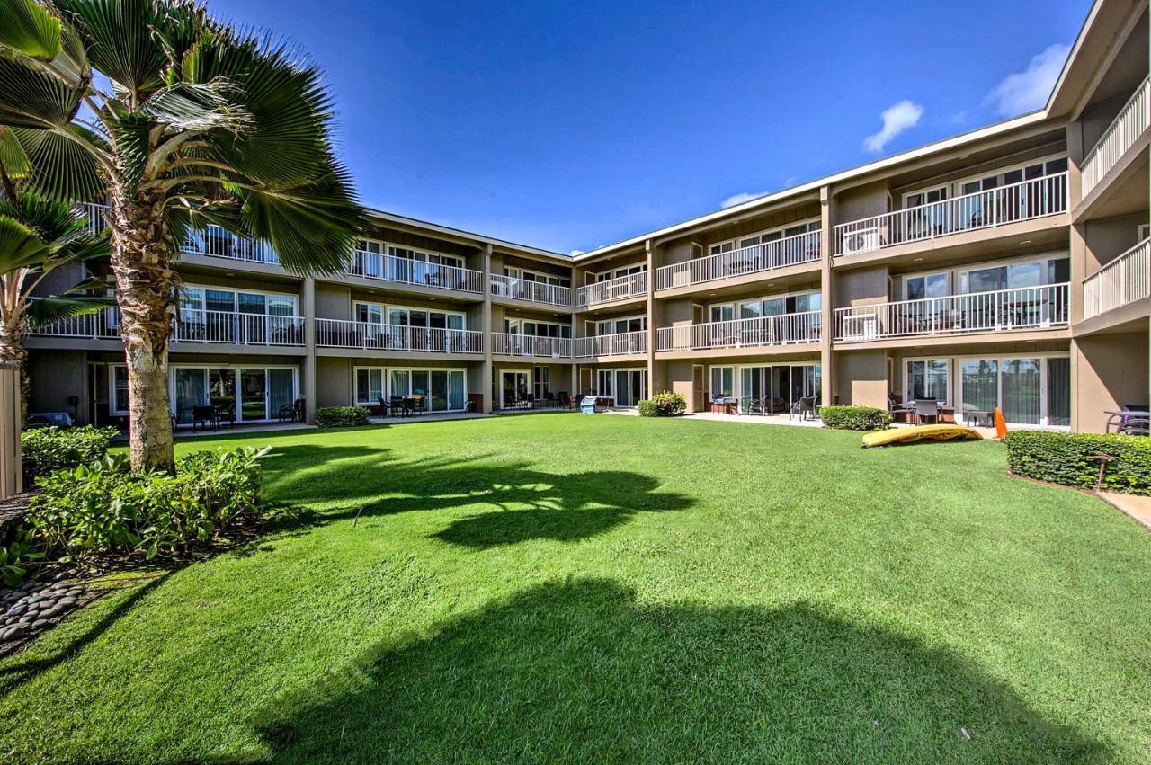 Waipouli Beachfront Condo With Balcony And Ocean Views Kapa'a Exteriör bild