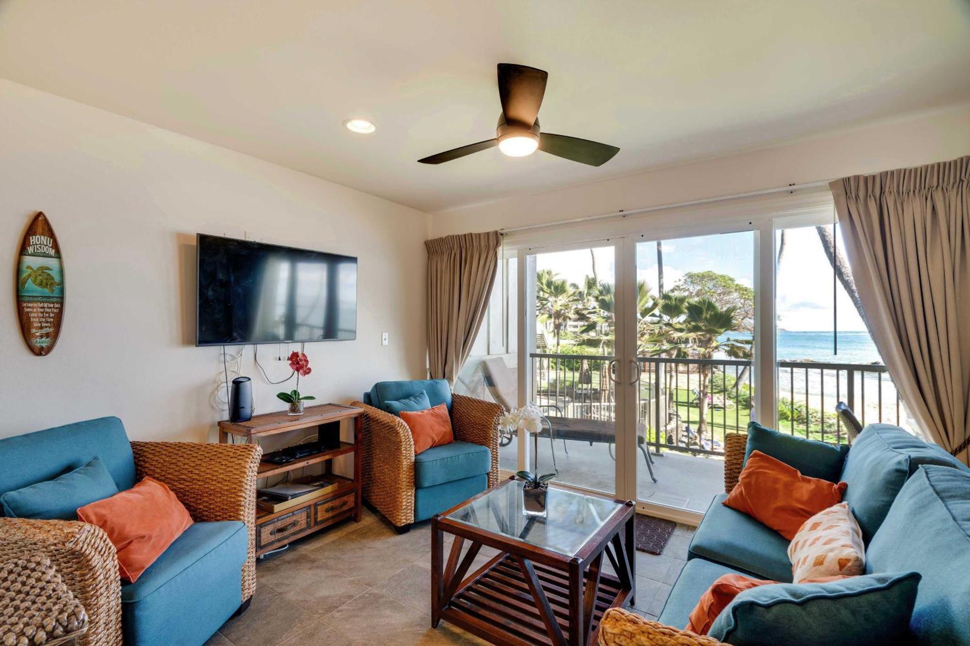 Waipouli Beachfront Condo With Balcony And Ocean Views Kapa'a Exteriör bild